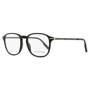 Zegna Soft Square Eyeglasses EZ5229 001 Black 52mm
